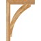 Ekena Millwork Thorton Block Rough Sawn Bracket, Western Red Cedar, 4"W x 28"D x 40"H BKT04X28X40THR05RWR - alternate 4